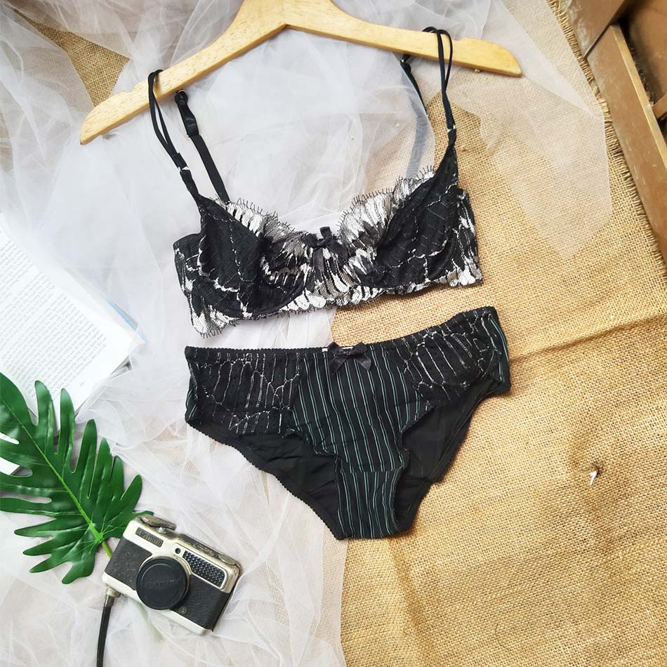 🌷HÀNG THIẾT KẾ🌷BỘ ĐỒ LÓT REN CÓ GỌNG KHÔNG MÚT SEXY GỢI CẢM | BigBuy360 - bigbuy360.vn