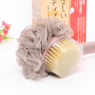 Bàn chải cọ lưng nhật bản có bông tắm