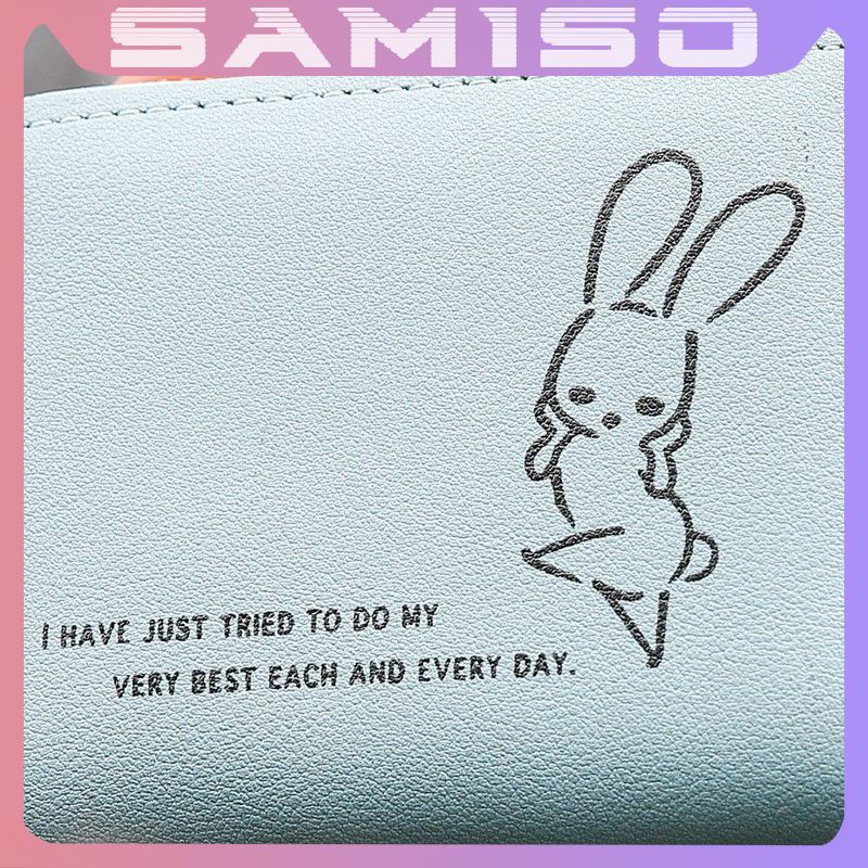 Ví nữ ngắn đẹp cầm tay mini nhỏ gọn bỏ túi nhiều ngăn dễ thương NG26 | BigBuy360 - bigbuy360.vn