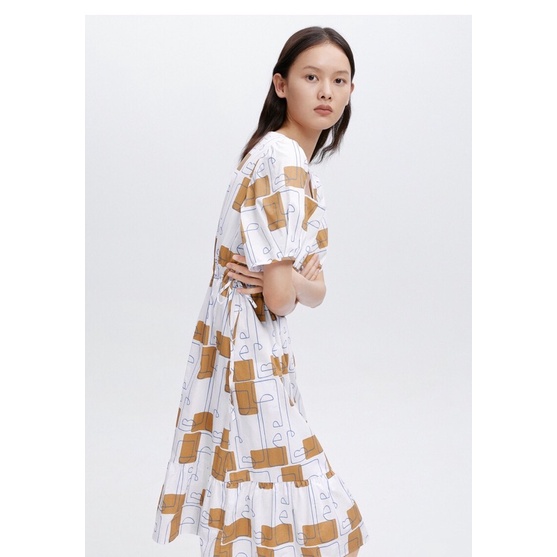 Đầm hoạ tiết Eifini