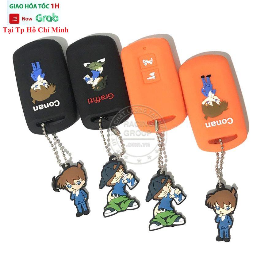 Bọc Smartkey 2 Nút Bấm Xe Lead, Airblade, Vision,Vario 2018 Silicon Bảo Vệ Cho Remote Smart Key Đủ Màu