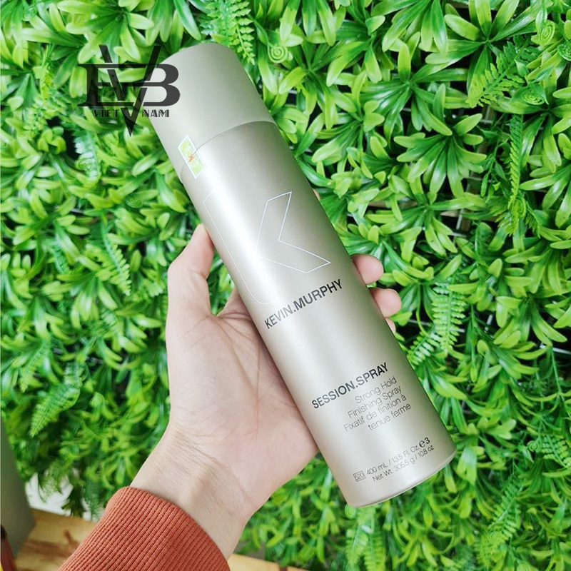 Gôm xịt tóc Kevin Murphy Session Spray 400ml V2 | Kevin Murphy Session Spray chính hãng USA + Tặng lược tạo kiểu Chaoba