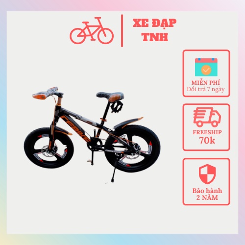 Xe đạp trẻ em cao cấp CF Bike cho bé trai 5-9 tuổi (vành 16,18,20 inch) vành đúc, dáng thể thao, tay cầm sừng trâu
