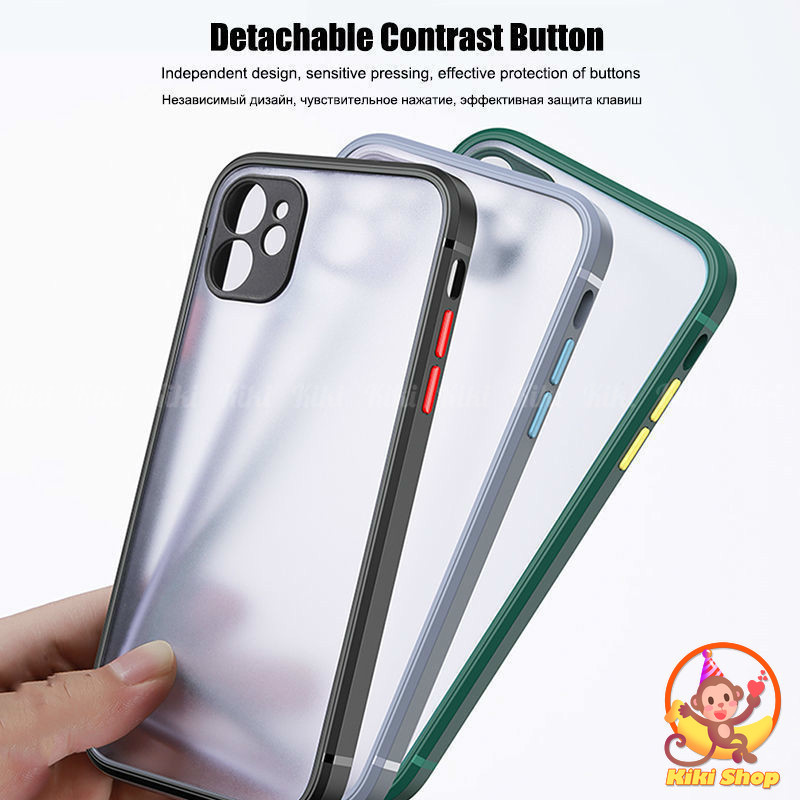 Square Shockproof Matte Phone Case for Phone 11 Pro Max X Xs Max XR 8 7 Plus SE Anti-Fall Ultra slim Soft Silicone Back Cover