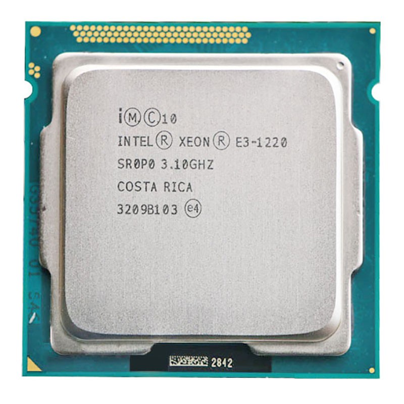 INTEL Xeon E3-1220 E3 1220 3.1 GHz lõi CPU 8M 80W LGA 1155