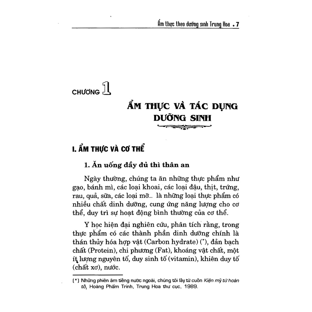 Sách - Ẩm Thực Theo Dưỡng Sinh Trung Hoa