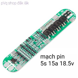 mạch sạc bảo vệ pin 5s 15a 18.5v