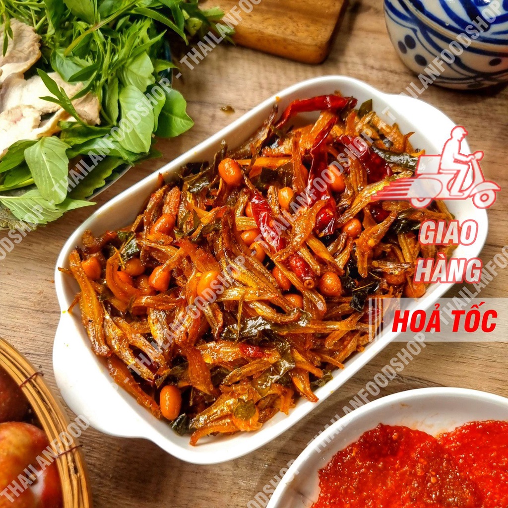 CÁ CƠM RIM ĐẬU PHỘNG (LẠC) Đặc Sản Nghệ An Lon 350gr