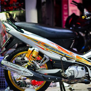 Decal Tem Xe Sirius Cam Bạc