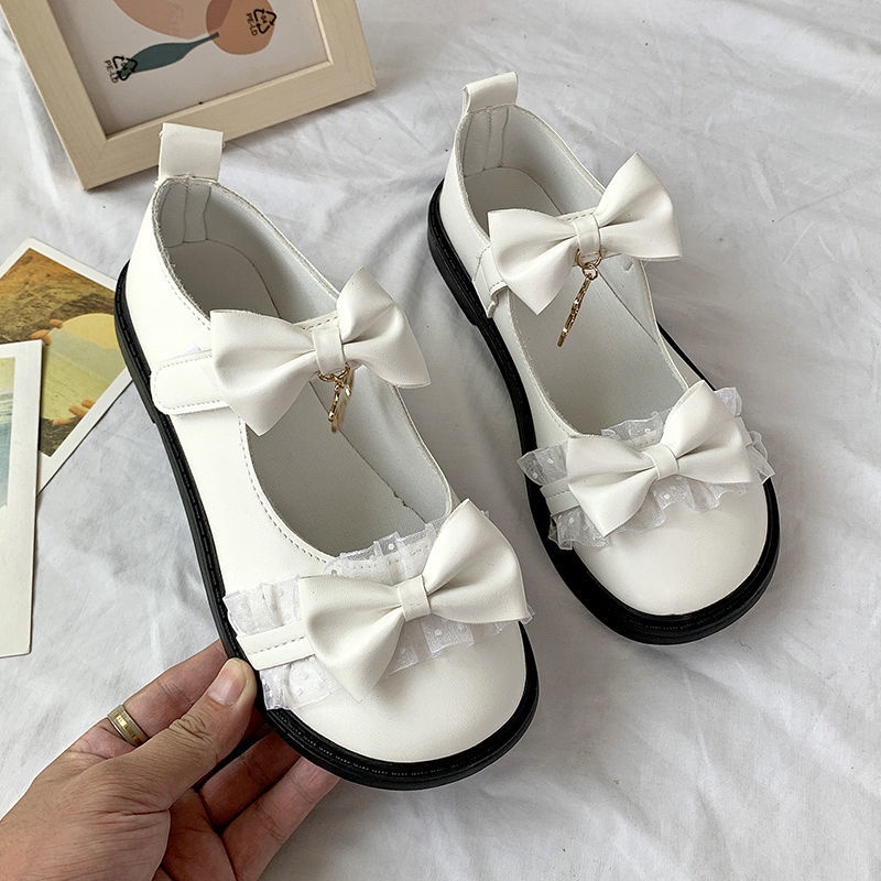 Giày Da lolita Nhật Bản Thời Trang Mùa Hè Cho Nữ