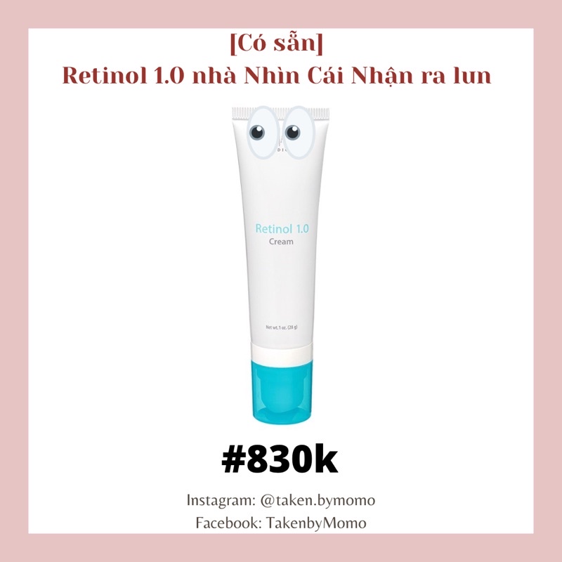 Kem dưỡng Retinol Nhà ai cũng biết nồng độ 1.0