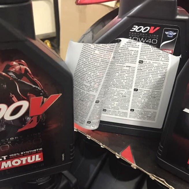 [Freeship Tặng Lọc Nhớt] Nhớt Motul 300V Tem 3 Lớp 10w40 1L (nhập Pháp)