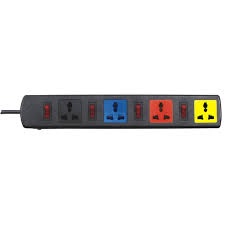 Ổ cắm LiOA 4 ổ 4 công tắc dây 3 mét 4DOF32N