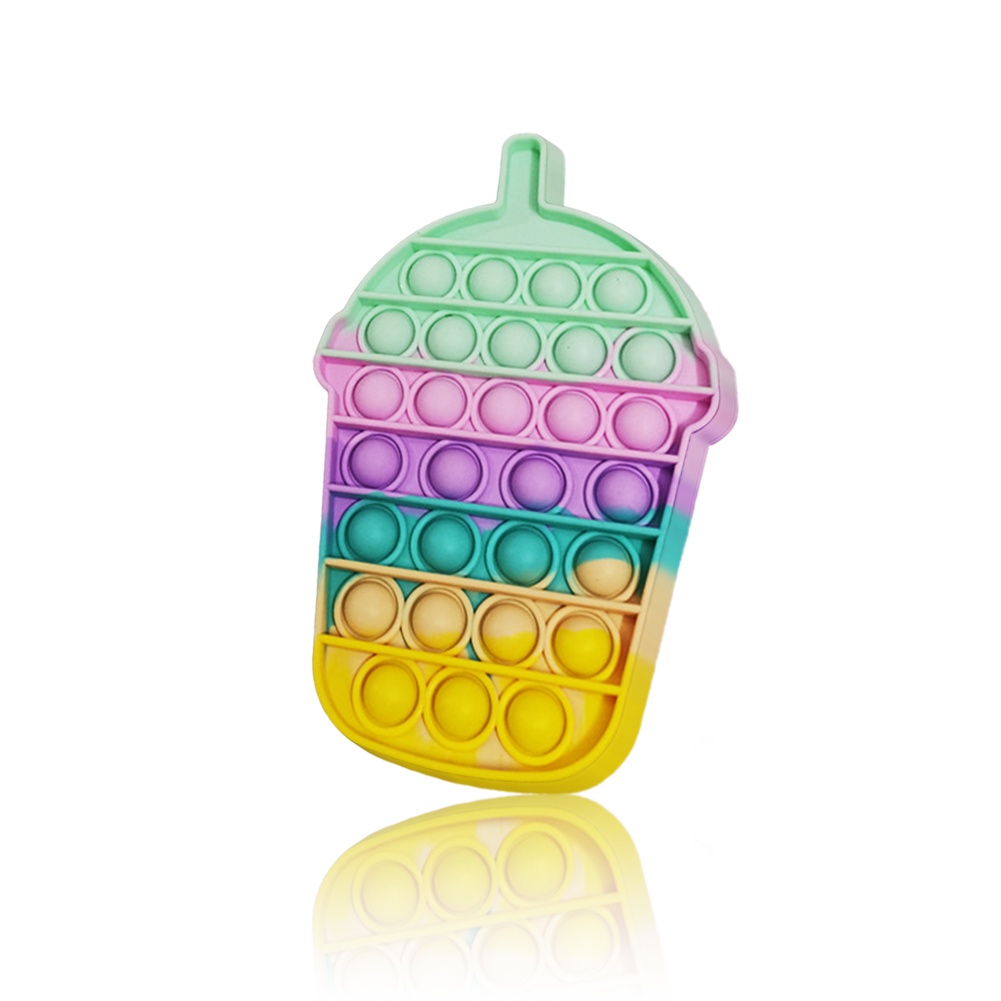 Đồ Chơi Bóp Tay Giảm Stress Hình Cây Kem Bằng Silicone