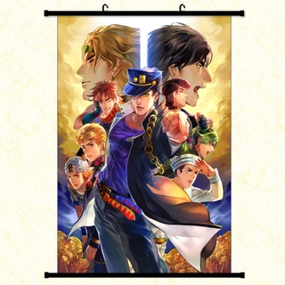 Tranh vải treo tường Anime JoJo's Bizarre Adventure