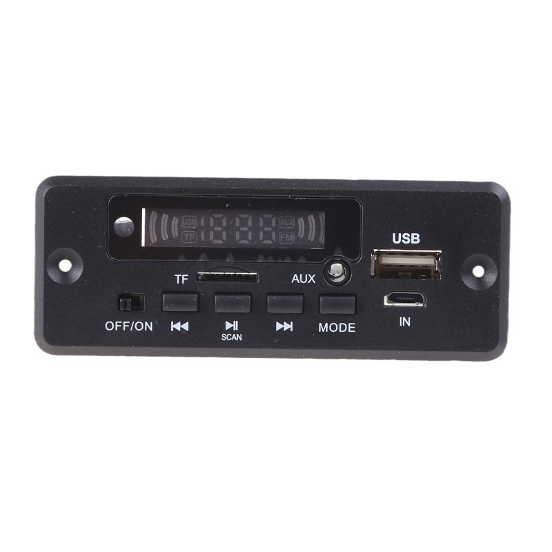 Bảng Mạch Giải Mã MP3 Cổng USB Aux Hỗ Trợ MP3 / WMA / WAV / APE / zzz Cho Xe Hơi DC 12V 87.5-107.5 MHZ