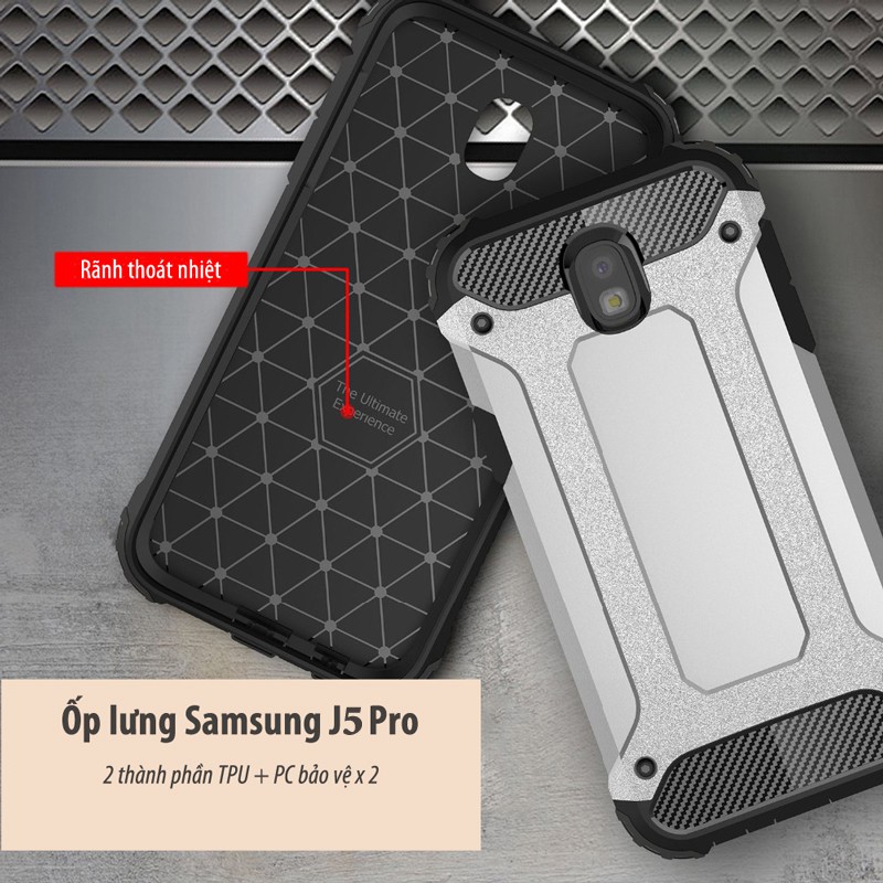Ốp lưng Samsung Galaxy J5 Pro Hybrid Durable Shield