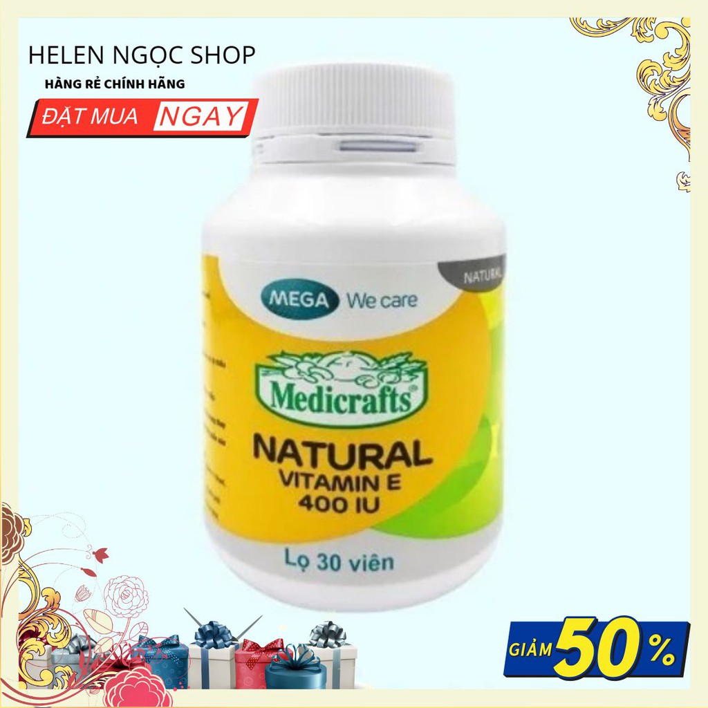 NATURAL VITAMIN E 400 IU ENAT 400