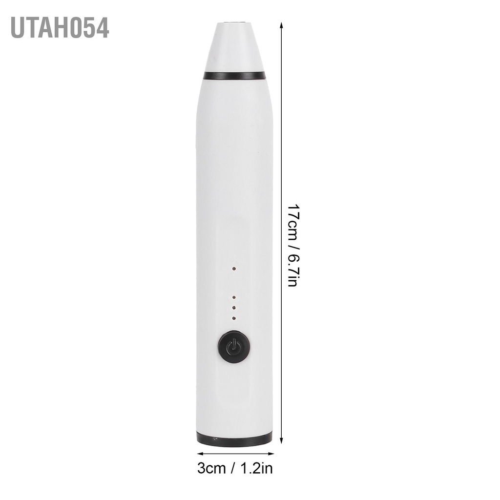Utah054 Máy đánh trứng điện cầm tay UBS Sạc sữa trộn đông lạnh Phụ kiện nhà bếp Màu trắng