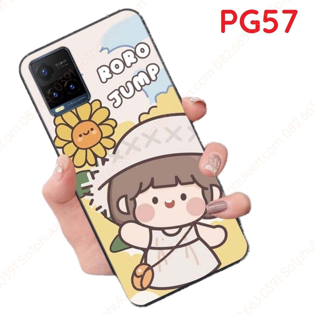 Ốp lưng Vivo Y21 Y21s Y33s dẻo in hình RORO JUMP chibi dễ thương siêu đẹp