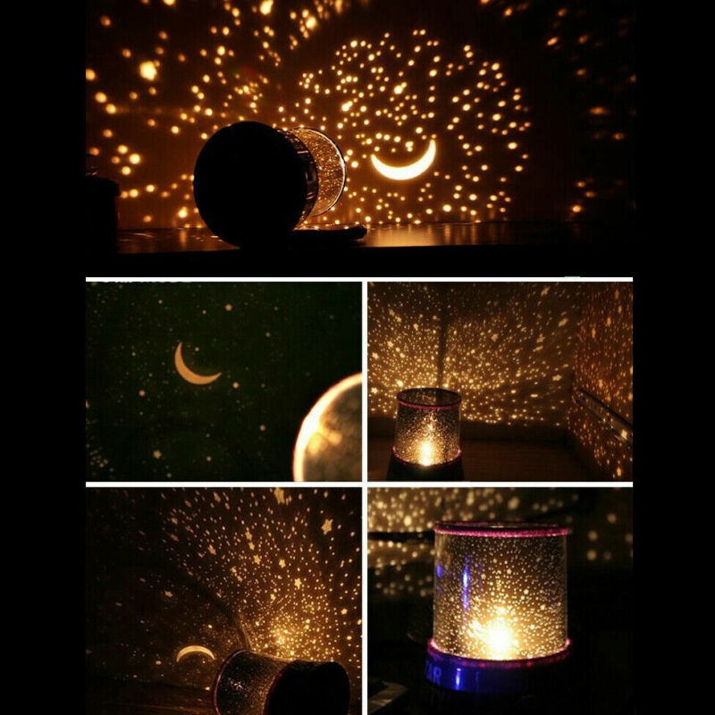 Galaxy Star Night Lights Sky Projector Night Lamp LED Magic Astro Starlight  Kids Room Cosmos Master Light
