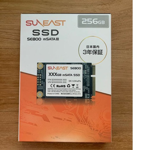 Ổ cứng SSD Suneast Msata/M2 256GB SE800 Chính hãng - Bảo hành 36 tháng