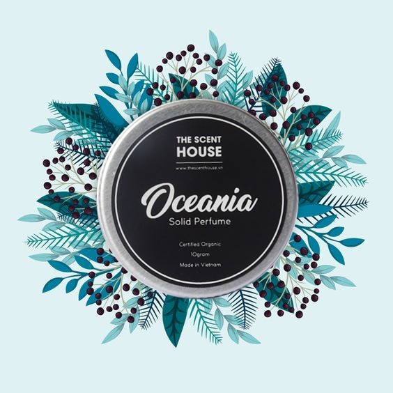 Oceania - Nước Hoa Khô (Sáp thơm) | Thế Giới Skin Care