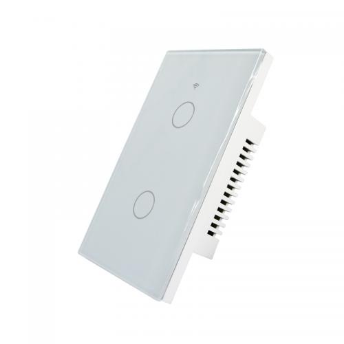 CÔNG TẮC THÔNG MINH WIFI TUYA(WIFI + RF433),CÔNG TẮC TUYA 2NÚT, 3 NÚT CHỮ NHẬT CẢM ỨNG