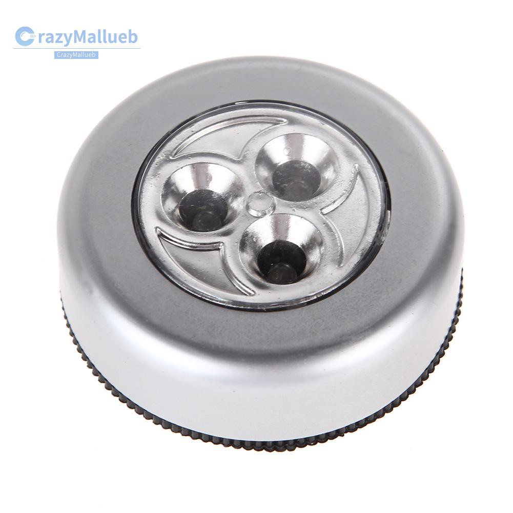 Crazymallueb❤LED Battery-powered Wireless Night Light Stick Tap Touch Lamp Light❤Lighting