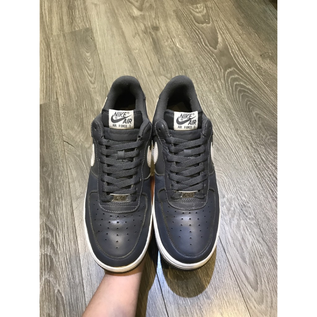 Giày nike AF1 2hand xám 43 27.5cm . : : : ^^ ! "
