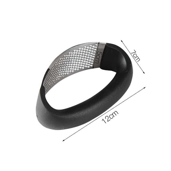 Dụng cụ dập nghiền tỏi ớt cầm tay Inox cán đen đa năng Shop Dbavio