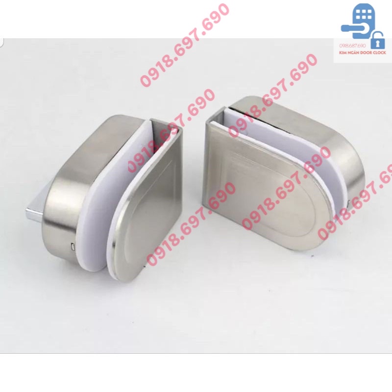 Chốt cửa kính cường lực không cần khoan kính 847