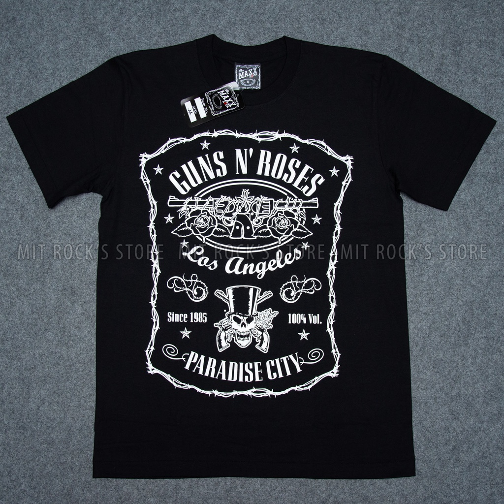 Áo Guns n Roses  - Rock band tee - Áo Rock - Size S, M, L, XL, XXL - Áo Thái Lan