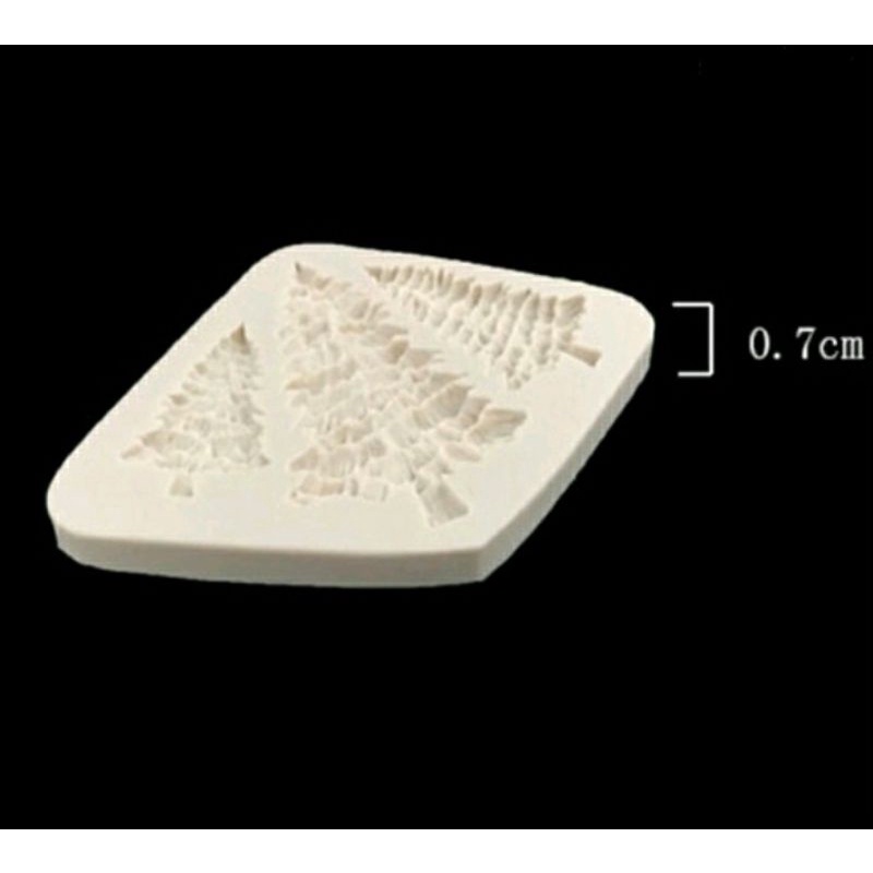 Khuôn silicon hình 3 cây thông