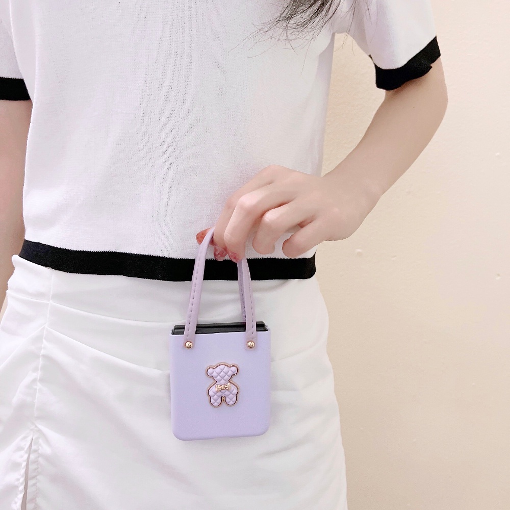 HOCE Ốp Điện Thoại Chống Sốc Có Dây Đeo Tay Cho Samsung Galaxy Z Flip 3 5G Z Flip 4 Z Flip4 Zflip4