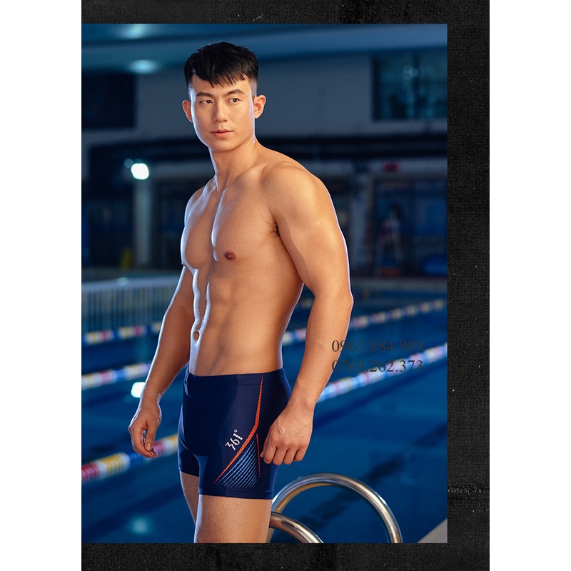 Quần bơi dáng ngắn QB.01 chất cao cấp thương hiệu thời trang thể thao 361- cam kết chính hãng - ảnh shop chụp