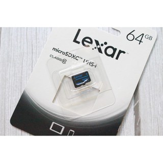 Thẻ nhớ MicroSDXC Lexar 64GB Class 10 U1 80MB/s (Đen)