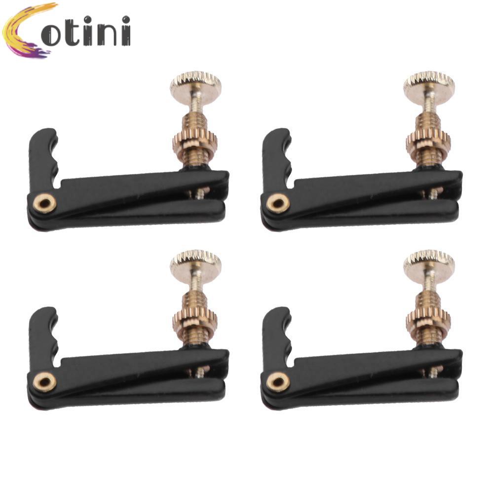 SPINNER Bộ 4 Dụng Cụ Điều Chỉnh Dây Đàn Violin Bằng Sắt Mạ 4 / 4-3 / 4