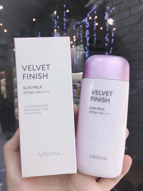 Kem chống nắng Missha Soft Finish Sun Milk 70ml