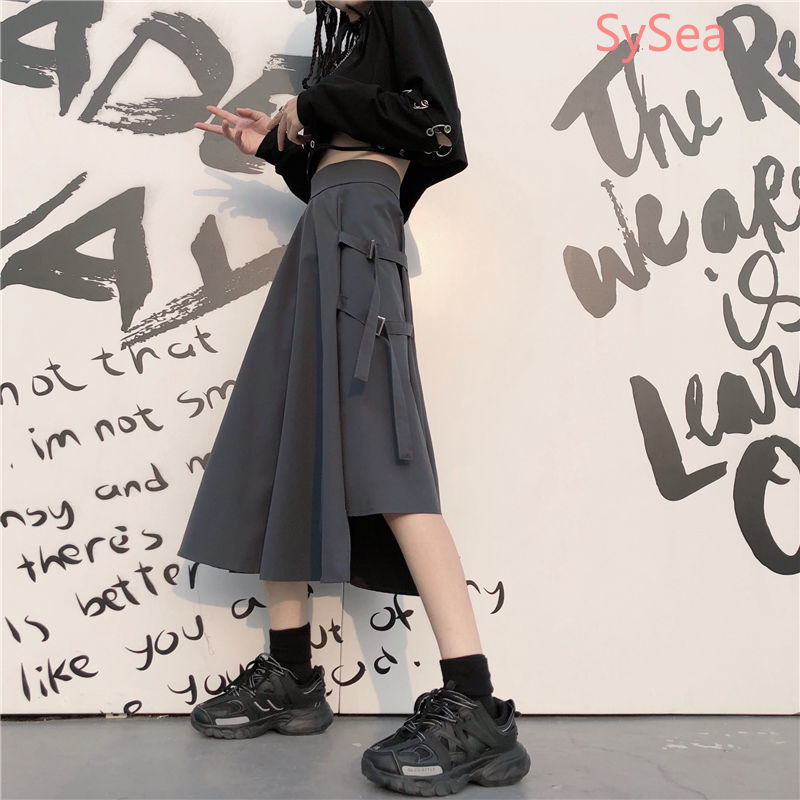 Chân Váy Chữ A Kiểu Cổ Điển Bất Đối Xứng Dành Cho Phụ Nữ Mùa Hè