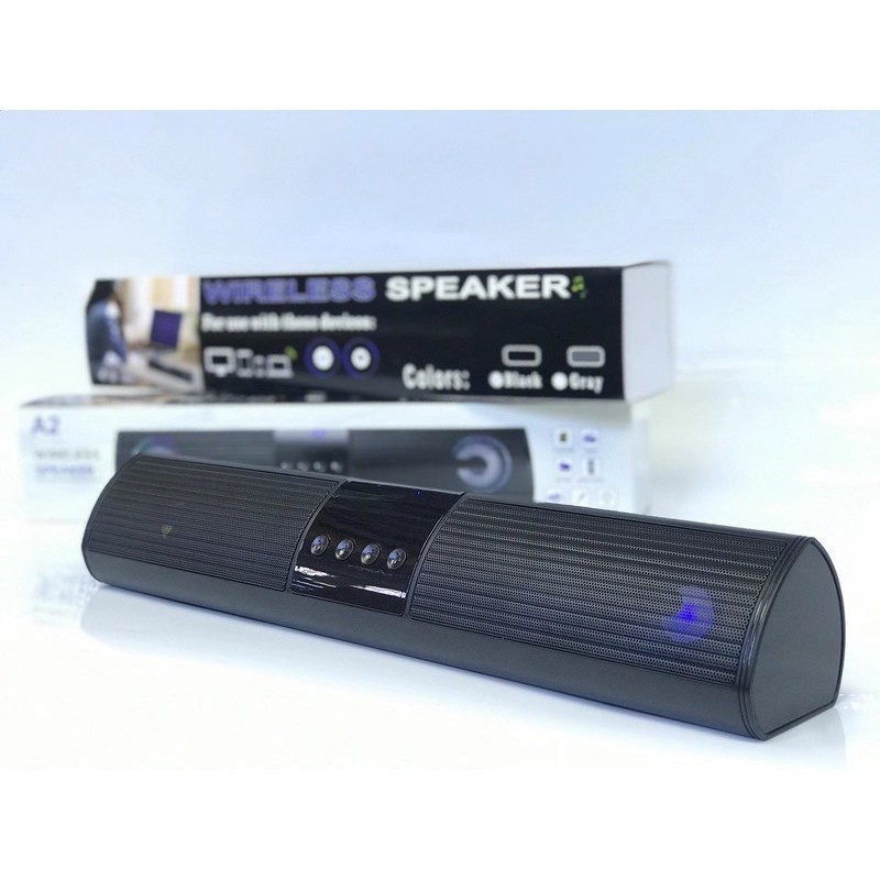 Loa Bluetooth Speaker A2, A21 dáng dài, 2 Loa Cực Đỉnh, Bass Mạnh, Sang Trọng,Tích Hợp Thẻ Nhớ Đài FM