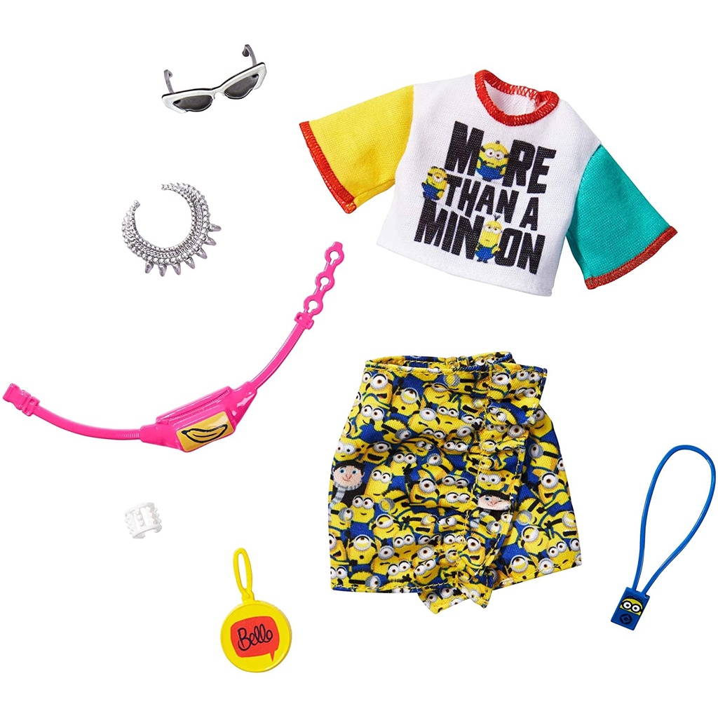 Thời Trang Barbie Storytelling Fashion Combo Set Quần Áo Barbie Chủ Đề Minions (Nhiều Mẫu)