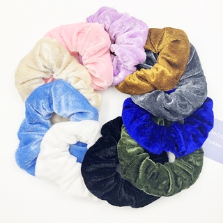 Dây Buộc Tóc Vải Satin Mềm 20 Màu