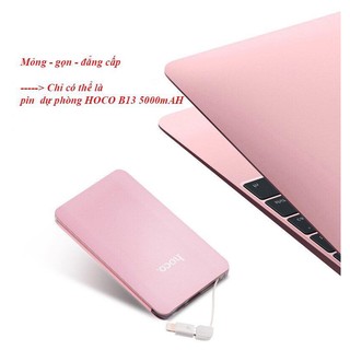 Pin dự phòng HOCO B13 5000mAH siêu mỏng