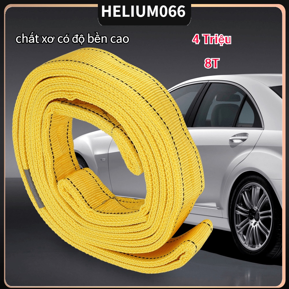 Dây kéo kèm móc chữ u cho xe đường mòn 8 tấn
