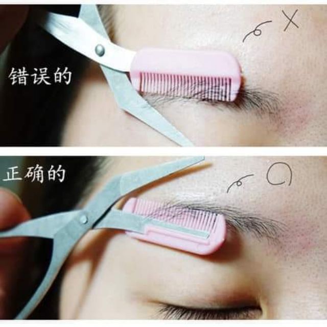 Kéo Cắt Tỉa Lông Mày Mini Brow Class