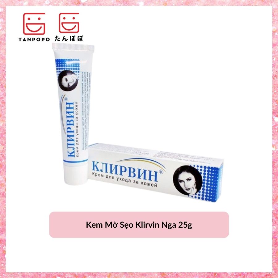 [Có sẵnKem Mờ Sẹo Klirvin Nga 25g