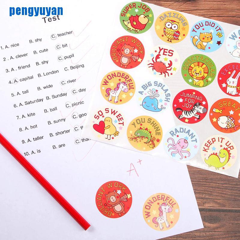 Cuộn 500 Miếng Dán Trang Trí Dễ Thương Xinh Xắn
