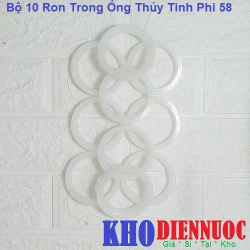 Bộ 10 ron trong ống thủy tinh phi 58 máy nước nóng năng lượng mặt trời
