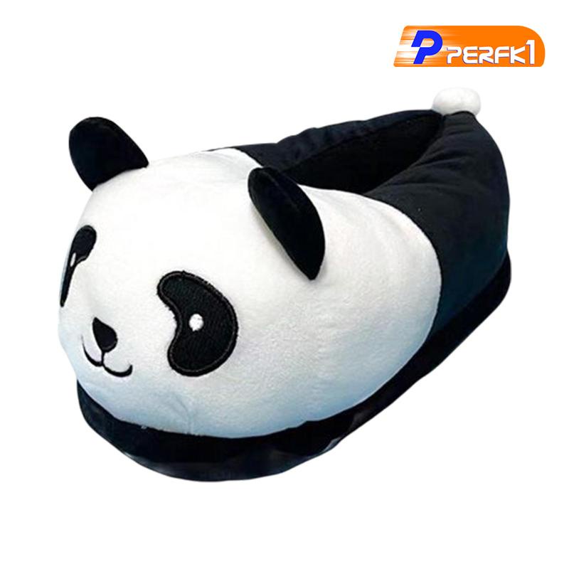 Dép Đi Trong Nhà Hình Gấu Trúc Hoạt Hình Giữ Ấm Mới Lạ Vui Nhộn